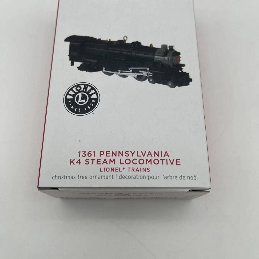 Hallmark Keepsake 2023 Lionel 1361 Pennsylvania K4 Steam Locomotive Ornament